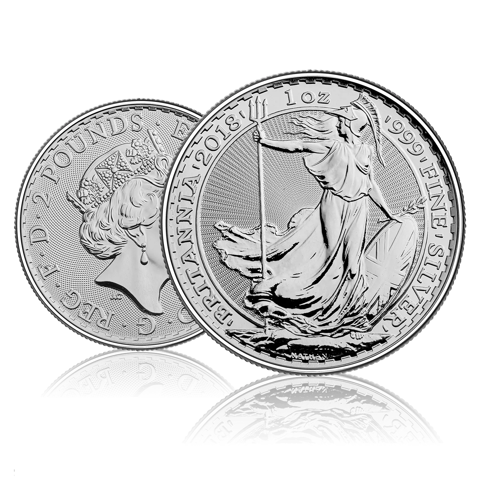 1oz Silver Royal Mint Britannia Queen Elizabeth ll Tube of 25  (2018) 4